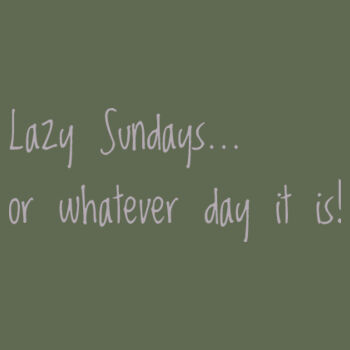 Lazy Sundays Design