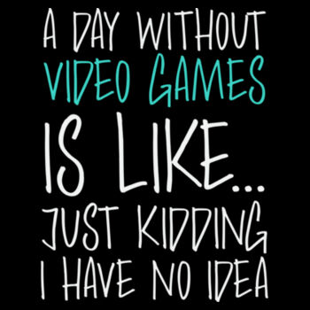 A day without video games Design