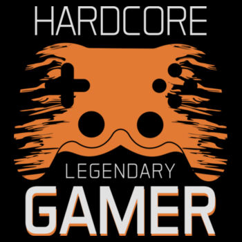 Hardcore legendary gamer Design