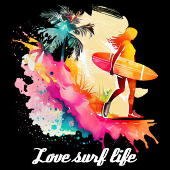 Love surf life Design