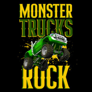 Boys Monster Truck Tees  Design