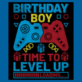 Birthday boy - level up Design