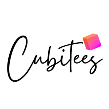 Cubitees shirt with website Design
