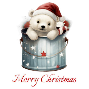 Infant- Merry Christmas Polar Bear Design