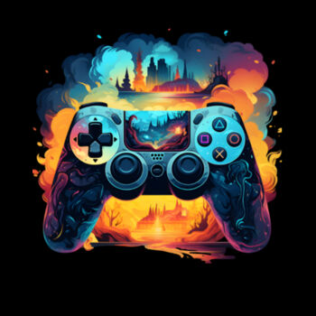 Youth Controller Sublimation Tee Design