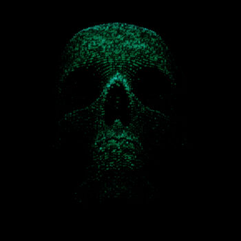 Green skull Design