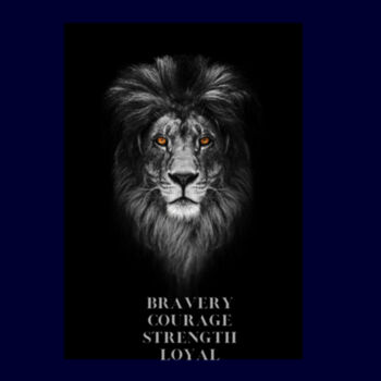 Brave as a lion Design