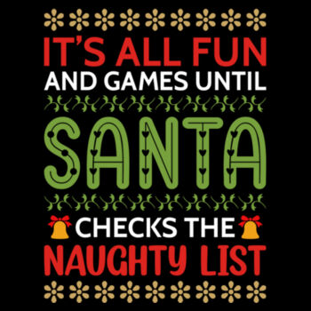Santa's naughty list Design