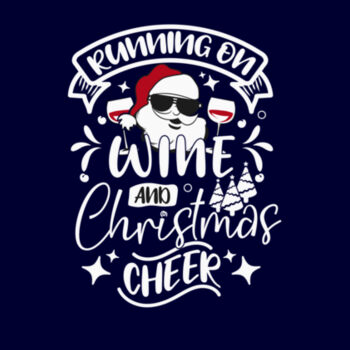 Running on wine and Christmas cheer Design