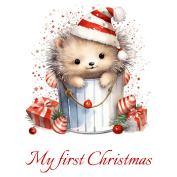 Infant- My first Christmas Design
