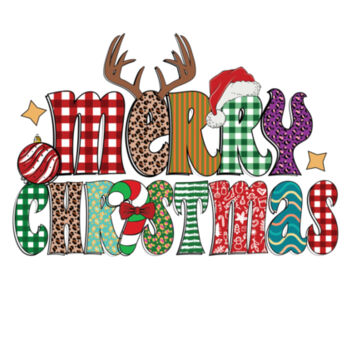 Women's- merry Christmas logo Design