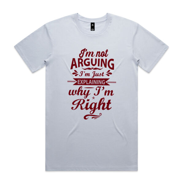 I'm not arguing Thumbnail