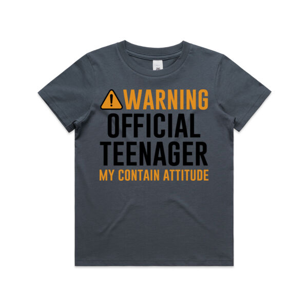 Warning official teenager Thumbnail