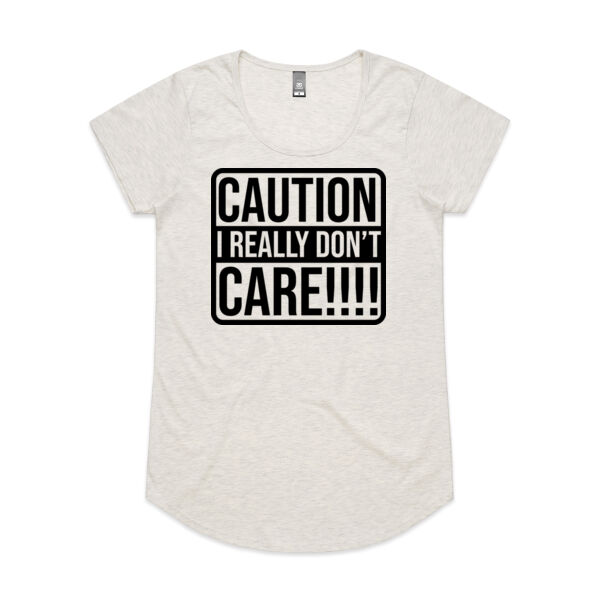 Caution I really don't care Thumbnail